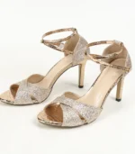 Rose Gold Glitter and Metallic Stiletto Heels - Image 3