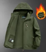 Men's Fleece-Lined Winter Jacket - Image 3